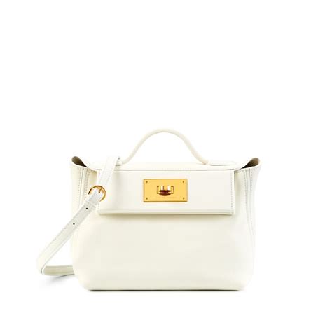 Hermès Hermès Blanc Swift Mini 24/24 